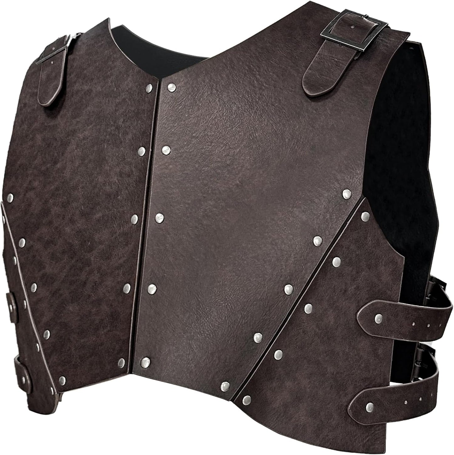 Medieval Faux Leather Chest Armor for LARP and Cosplay Events