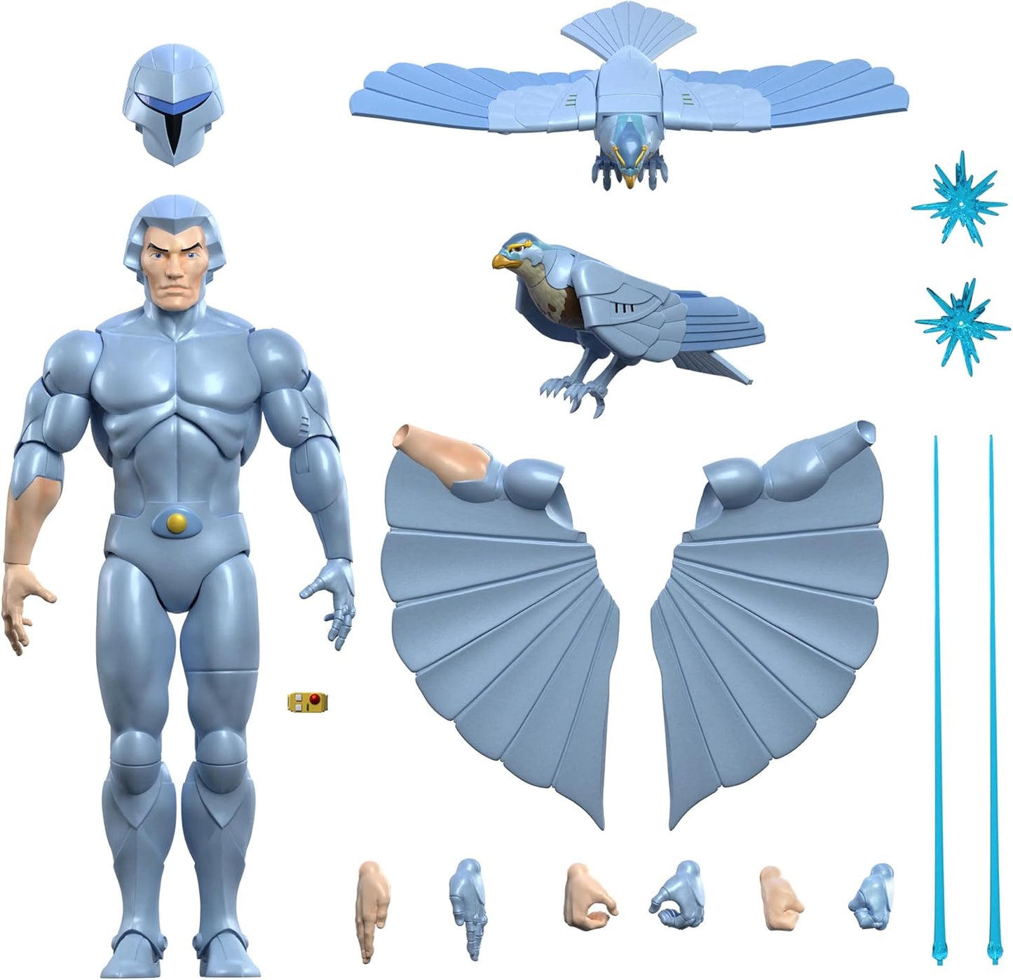 Super7 ULTIMATES! SilverHawks Quicksilver 7in Action Figure