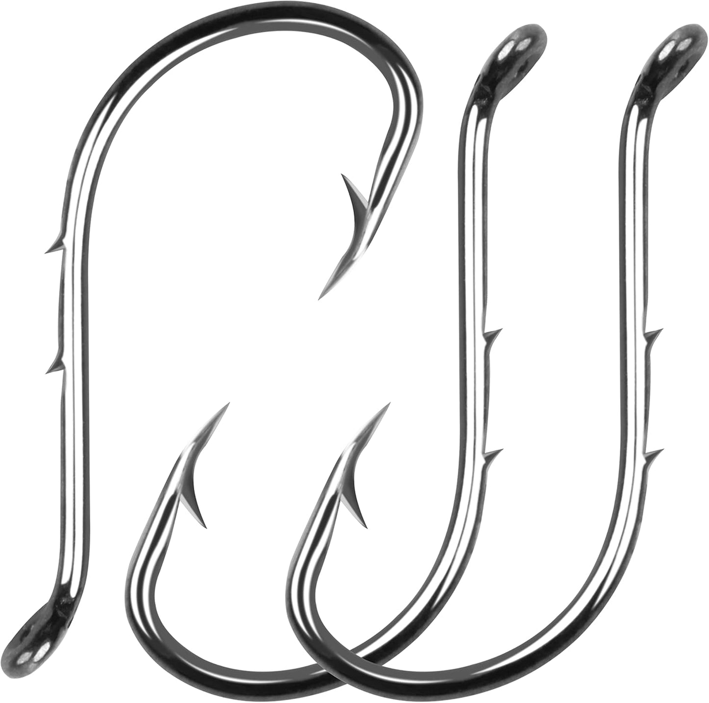 Shaddock Fishing 100pcs Octopus Baitholder Hooks - High Carbon Steel, Sharp Beak, Various Sizes!