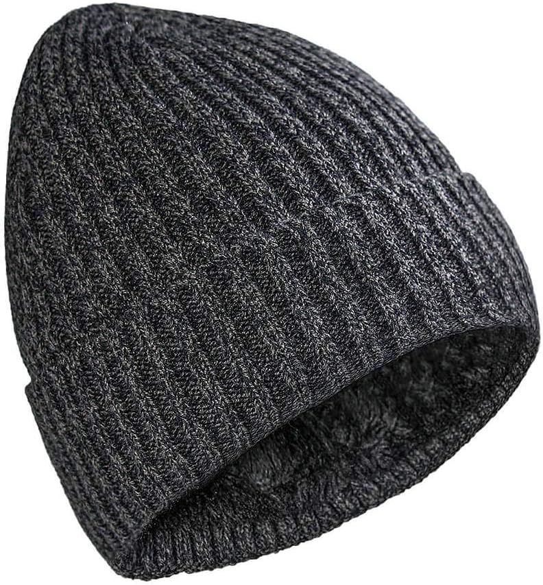 Cozy Thermal Beanie: Warm Fleece Lined Hat