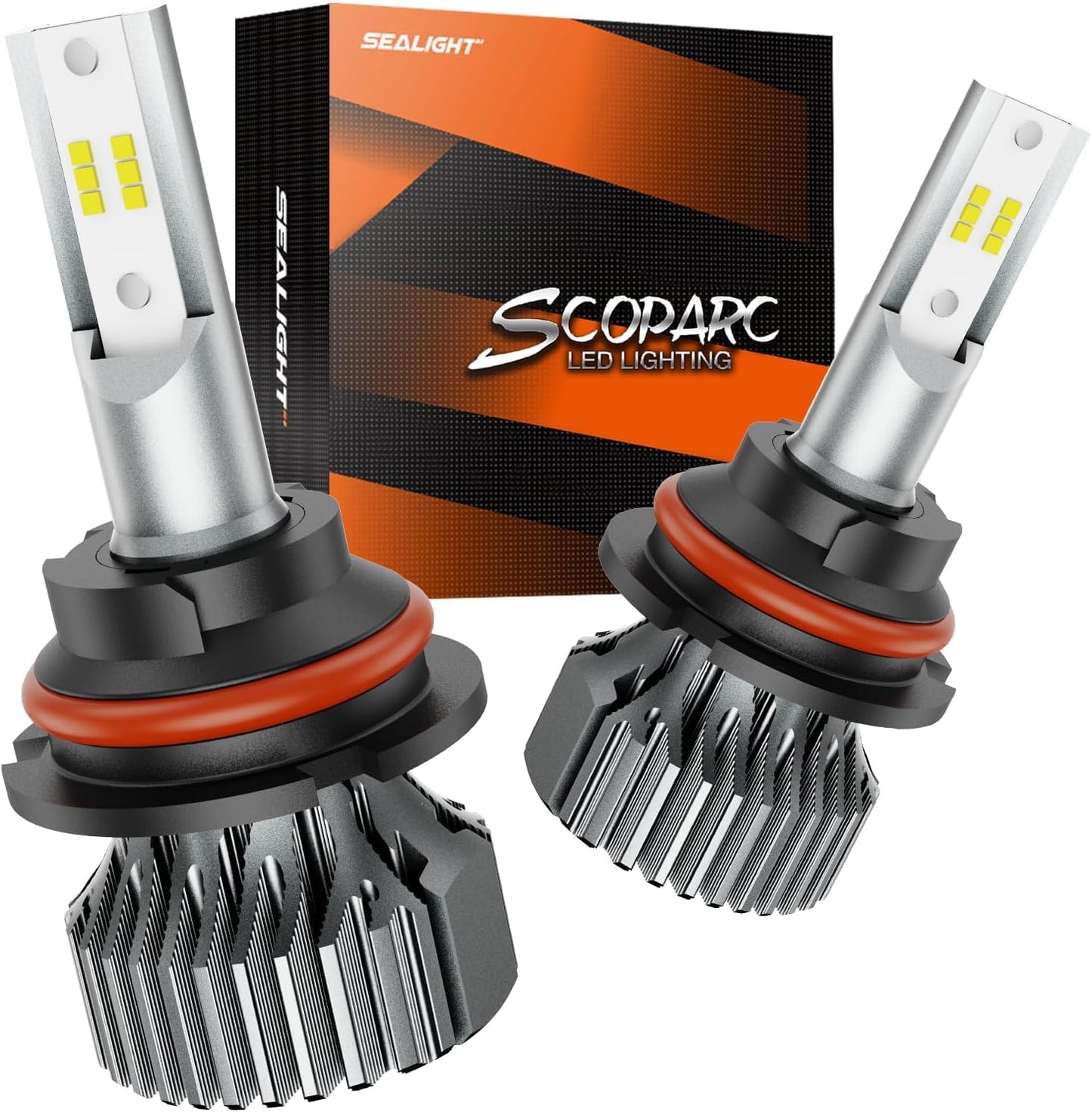 SEALIGHT 9004 Fog Bulb - Ultra-Bright 32000LM, 6000K White