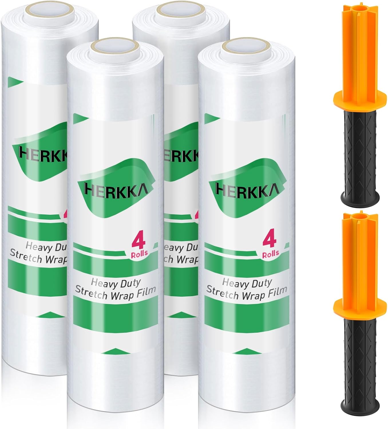 Industrial Strength Stretch Film with Handles for Moving and Storage