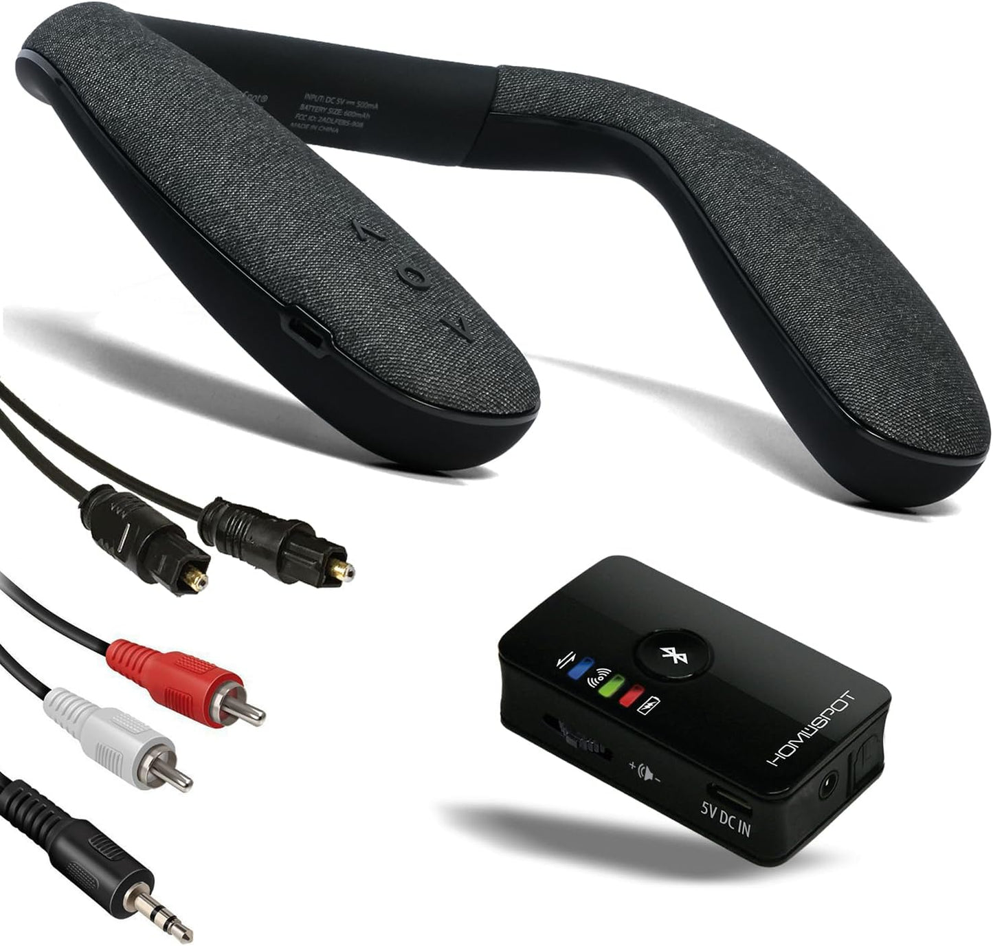 Low Latency Gaming & TV Boomerang Speaker