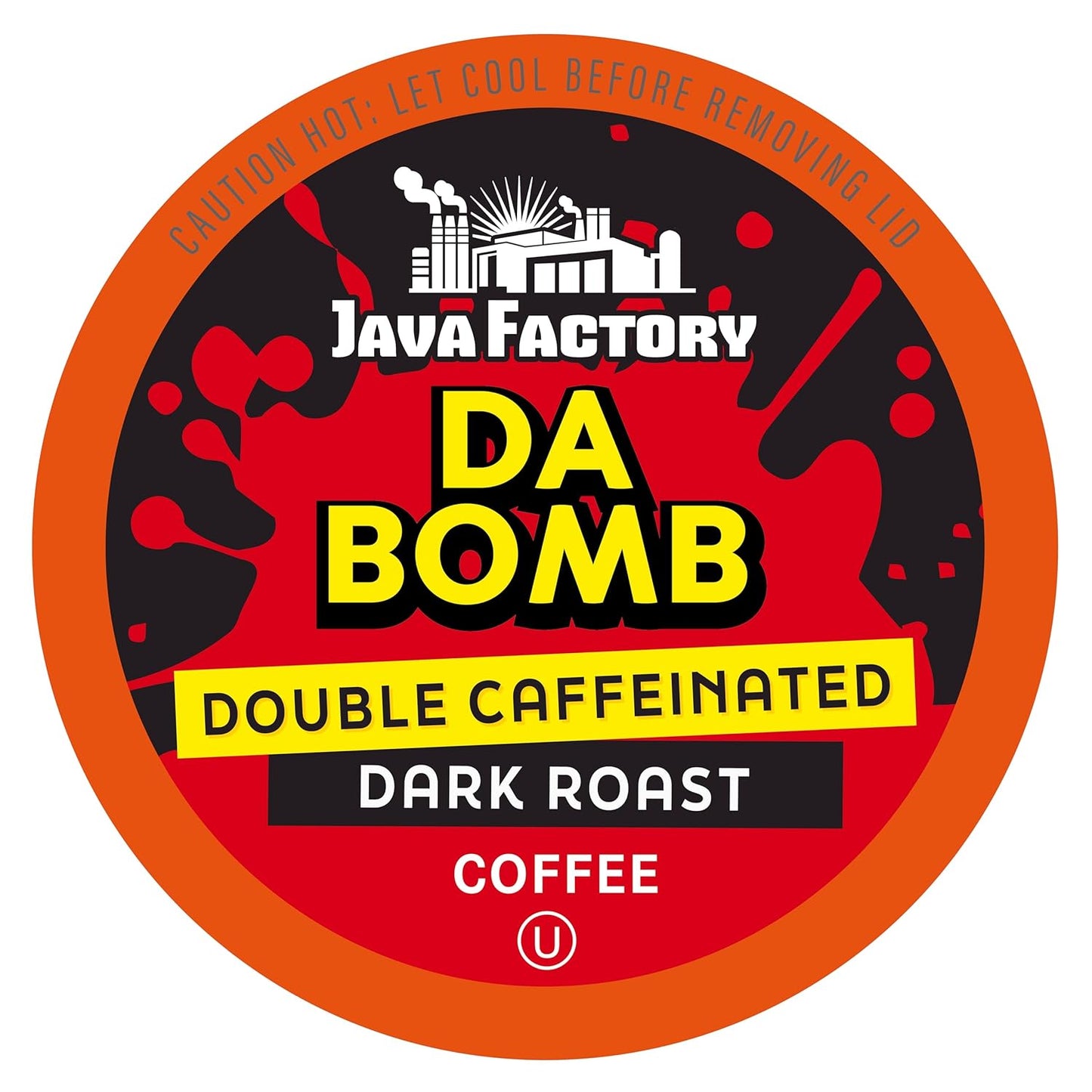 Java Factory Da Bomb Extra Bold Double Caffeinated Coffee Pods