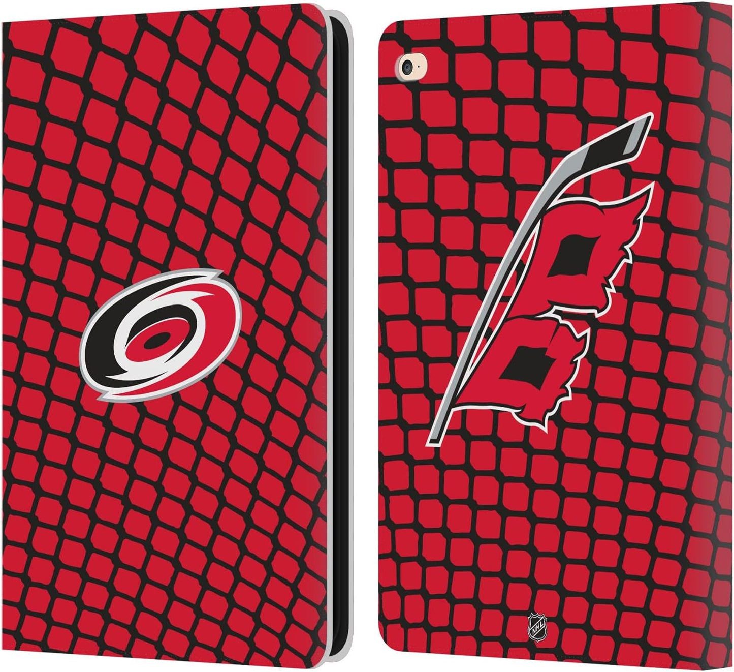 NHL Carolina Hurricanes Leather Wallet Case for iPad Air 2 (2014)