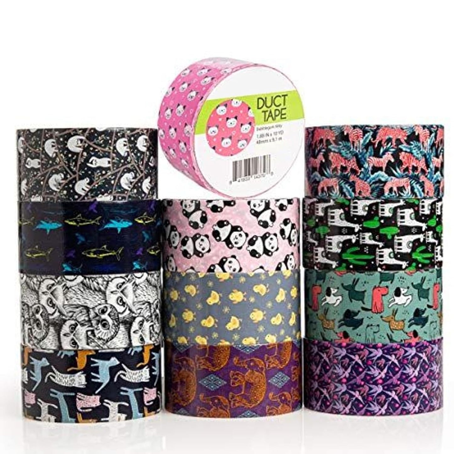 Simply Genius Decorative Duct Tape Rolls for Crafts & Repairs