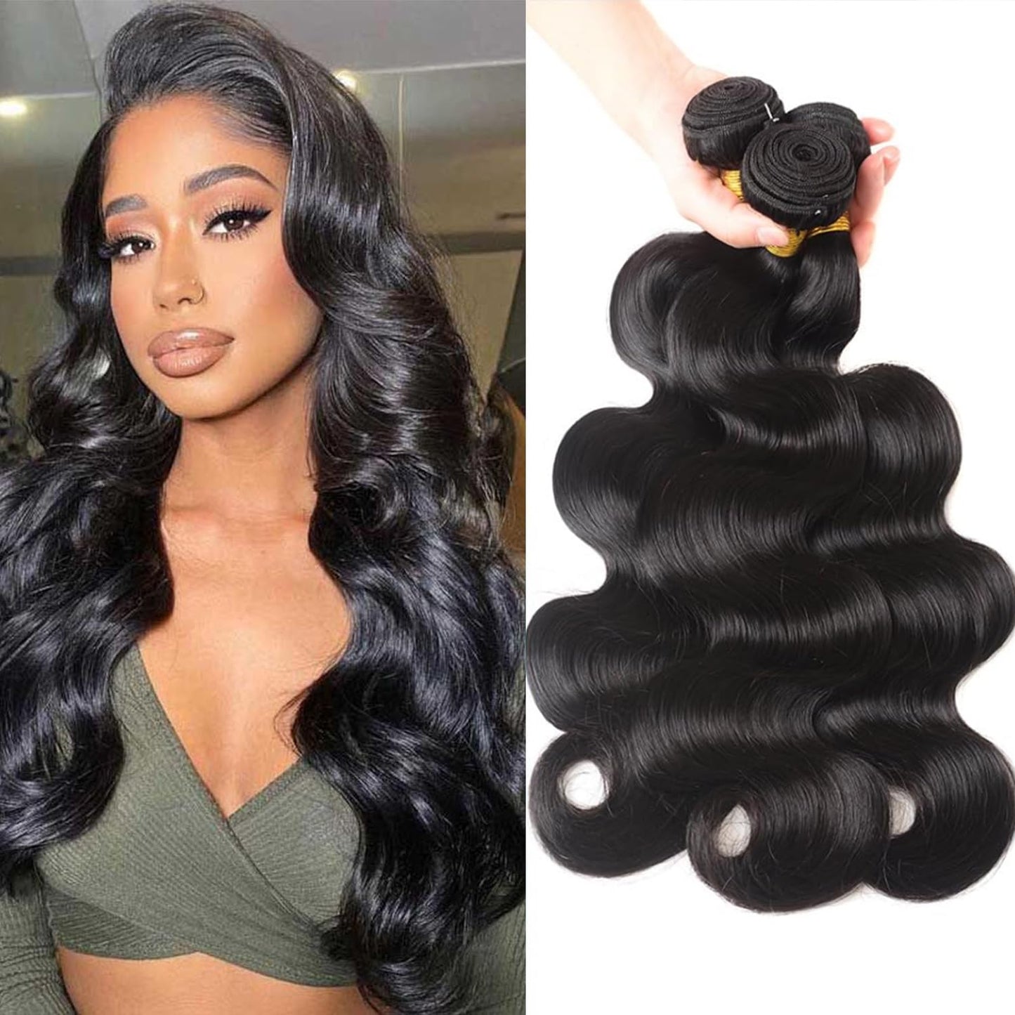 12A Body Wave Human Hair Bundles for Stunning Looks