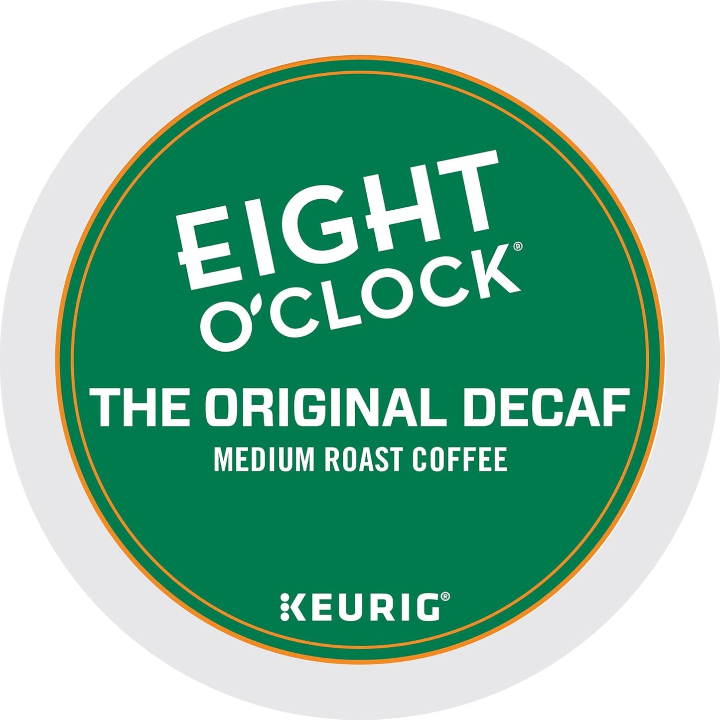 Eight O'Clock Coffee The Original Decaf K-Cup Pods for Keurig