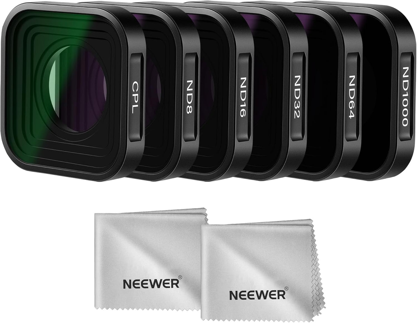 NEEWER ND Filter Set for GoPro Hero 13 12 11 10 9 Black