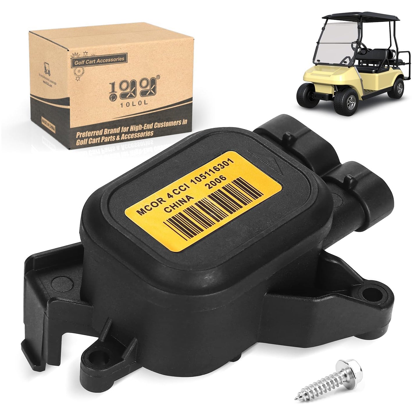 Enhanced Performance Golf Cart Throttle - MCOR 4 Replacement