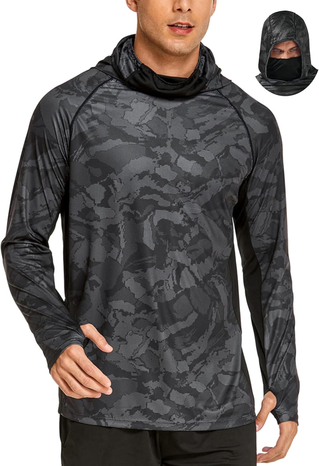 UPF 50 Cooling Hoodie for Men by COOrun