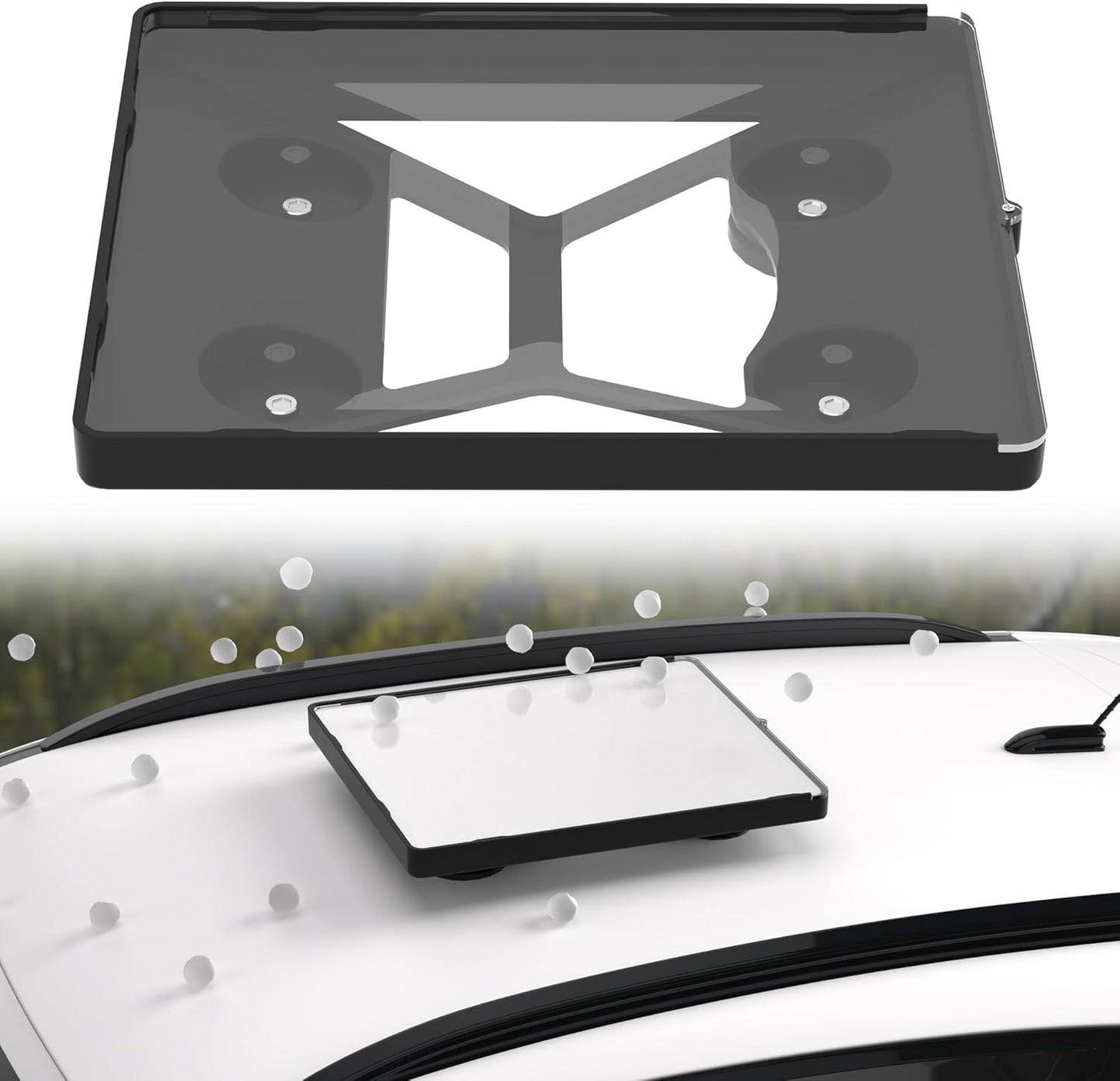 Starlink Mini Mount with Protective Cover for Car and RV Use