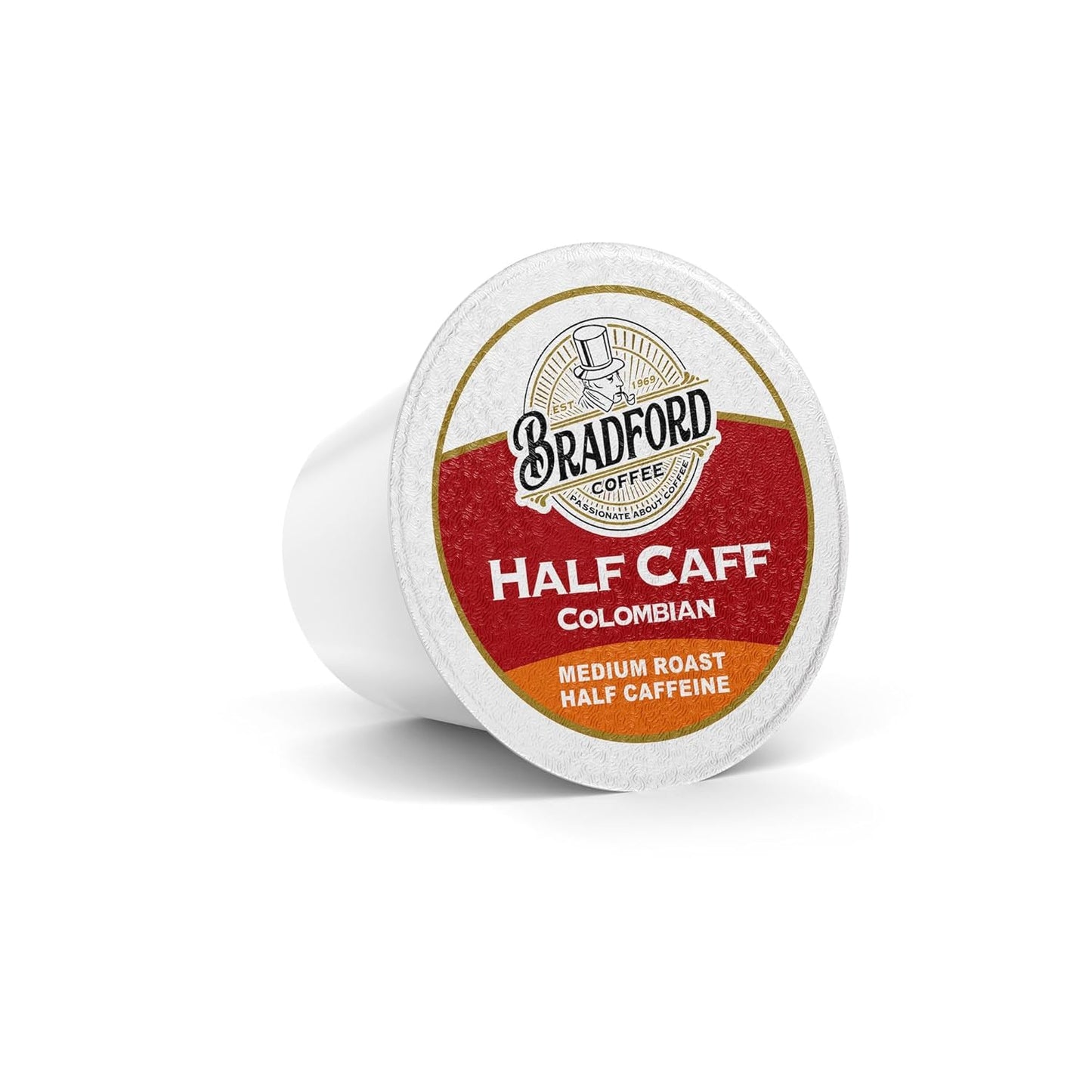 100 Ct Half Caff Colombian Pods - 20% More Coffee - Keurig Compatible