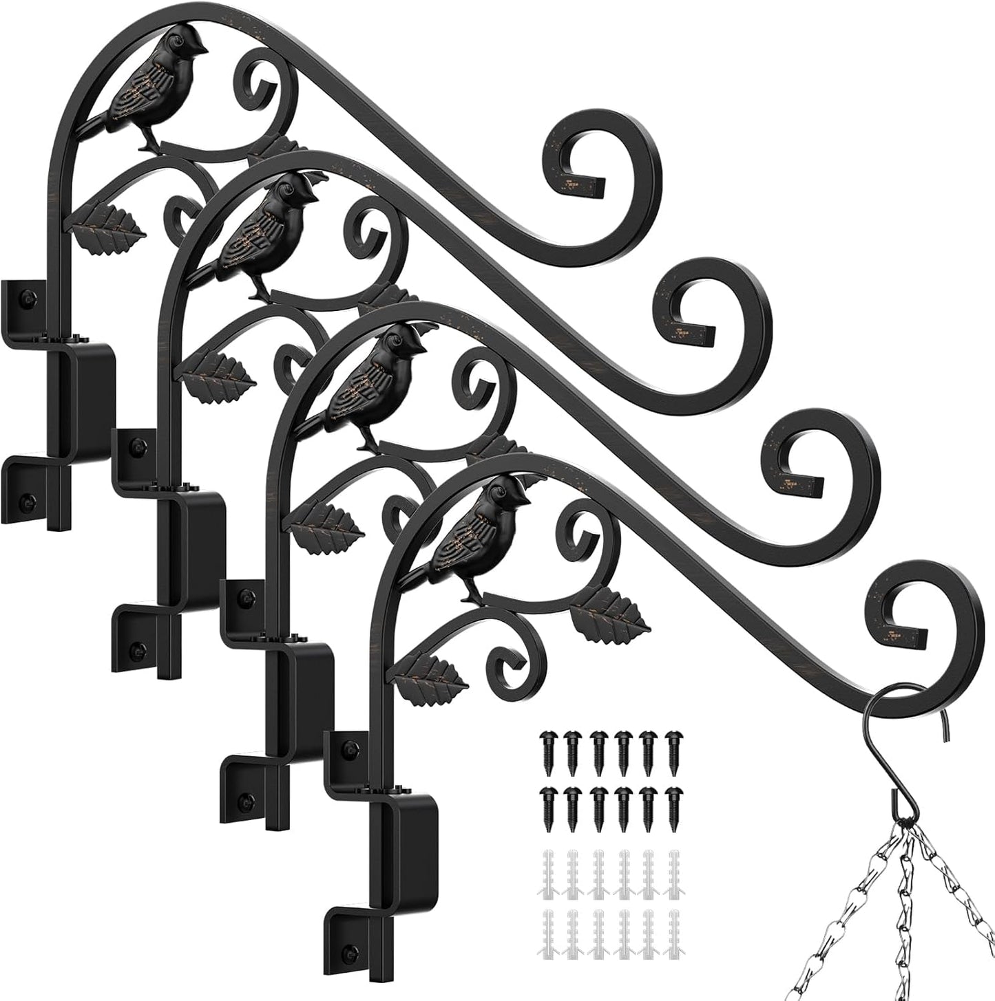 Sturdy 15.15 inch Plant Hangers Outdoor for Versatile Use