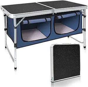 Camp Field Camping Folding Aluminum Table for Outdoor Adventures