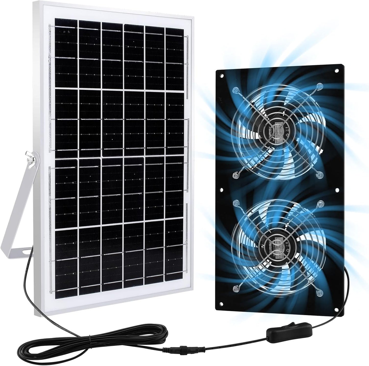 HNRLOY Solar Exhaust Fans - Efficient Ventilation Power!