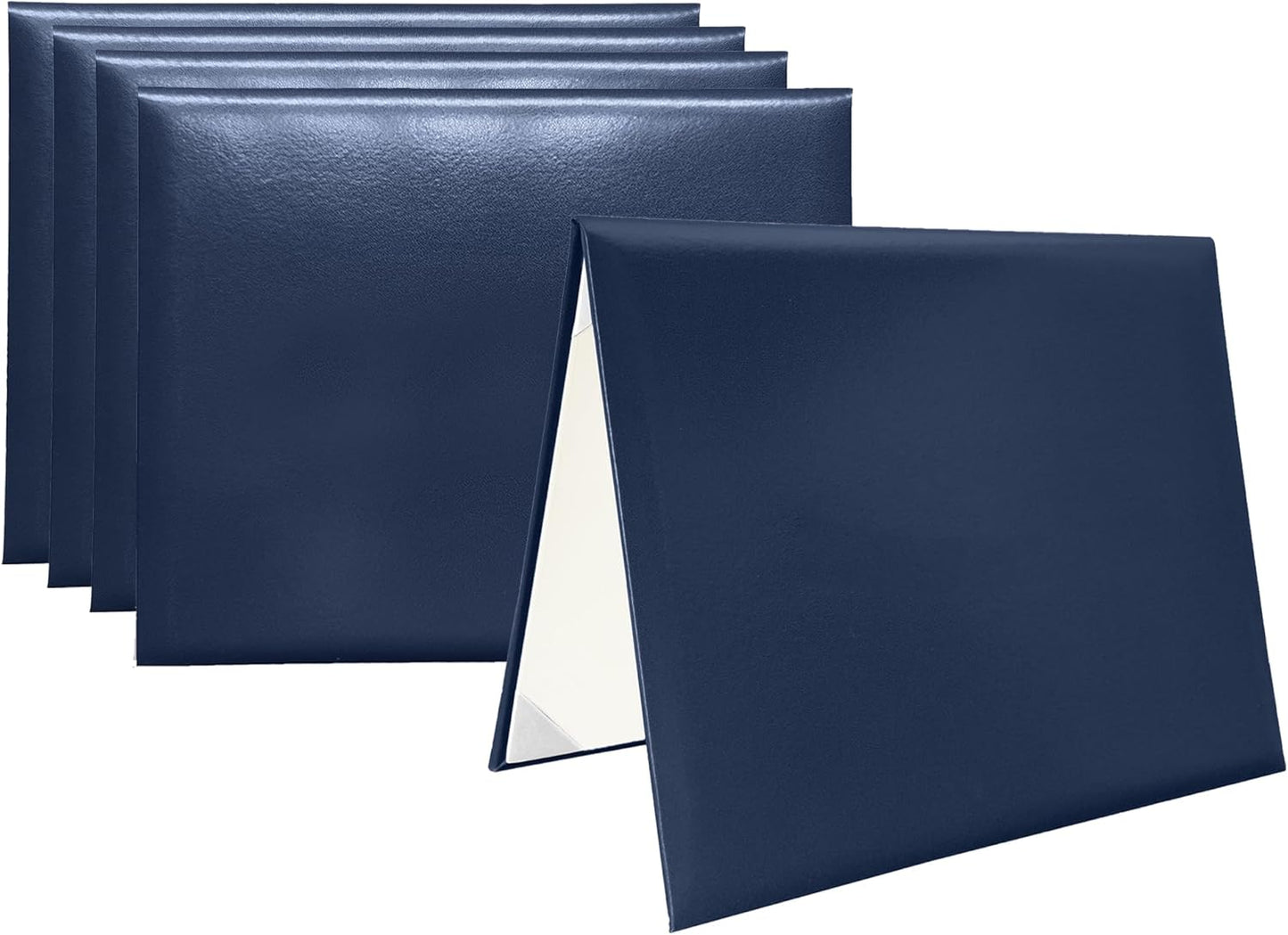 5 PCS Smooth Diploma Certificate Covers for Graduation and More