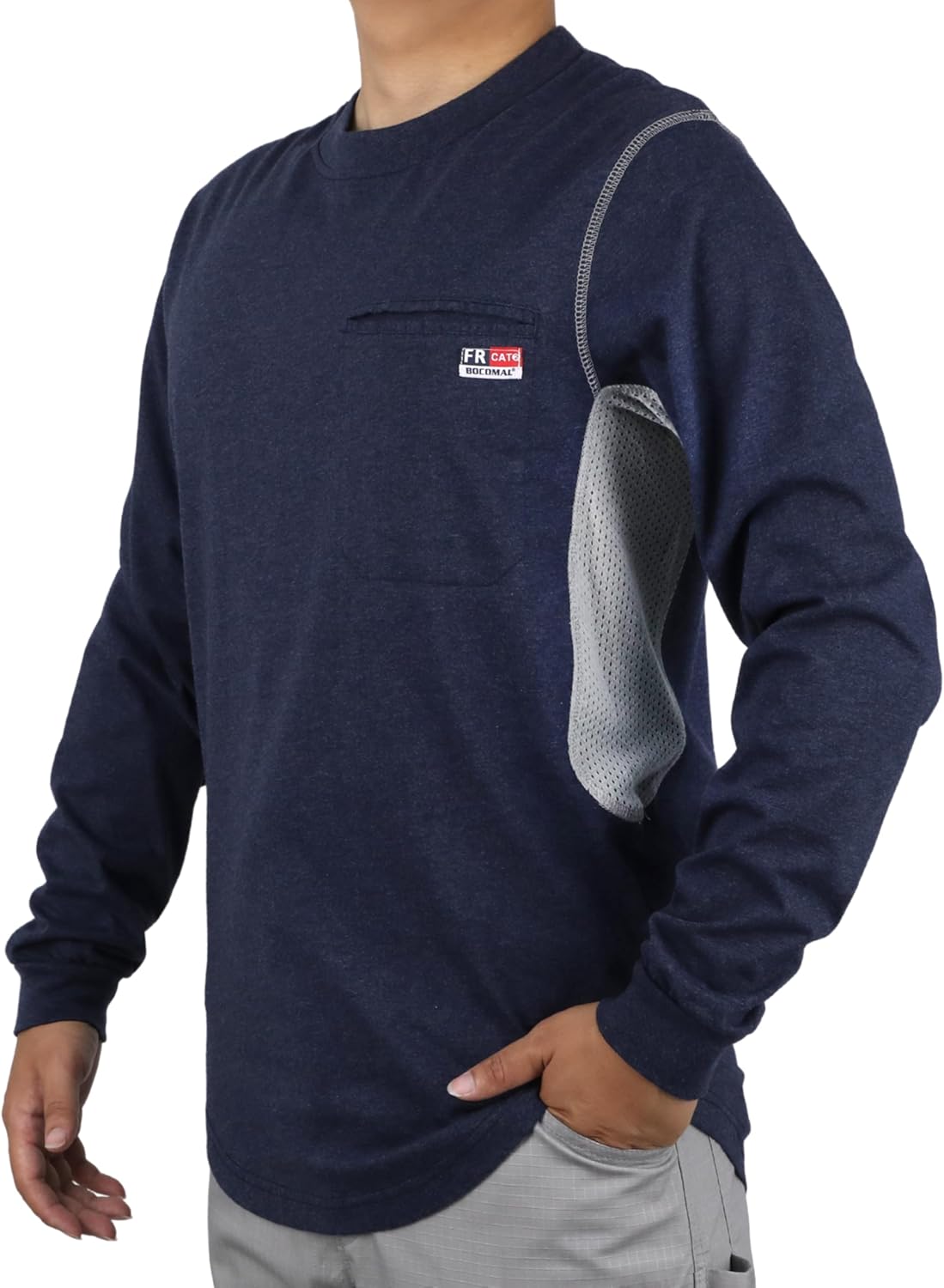 BOCOMAL FR Shirts for Summer with Breathable Vented Design