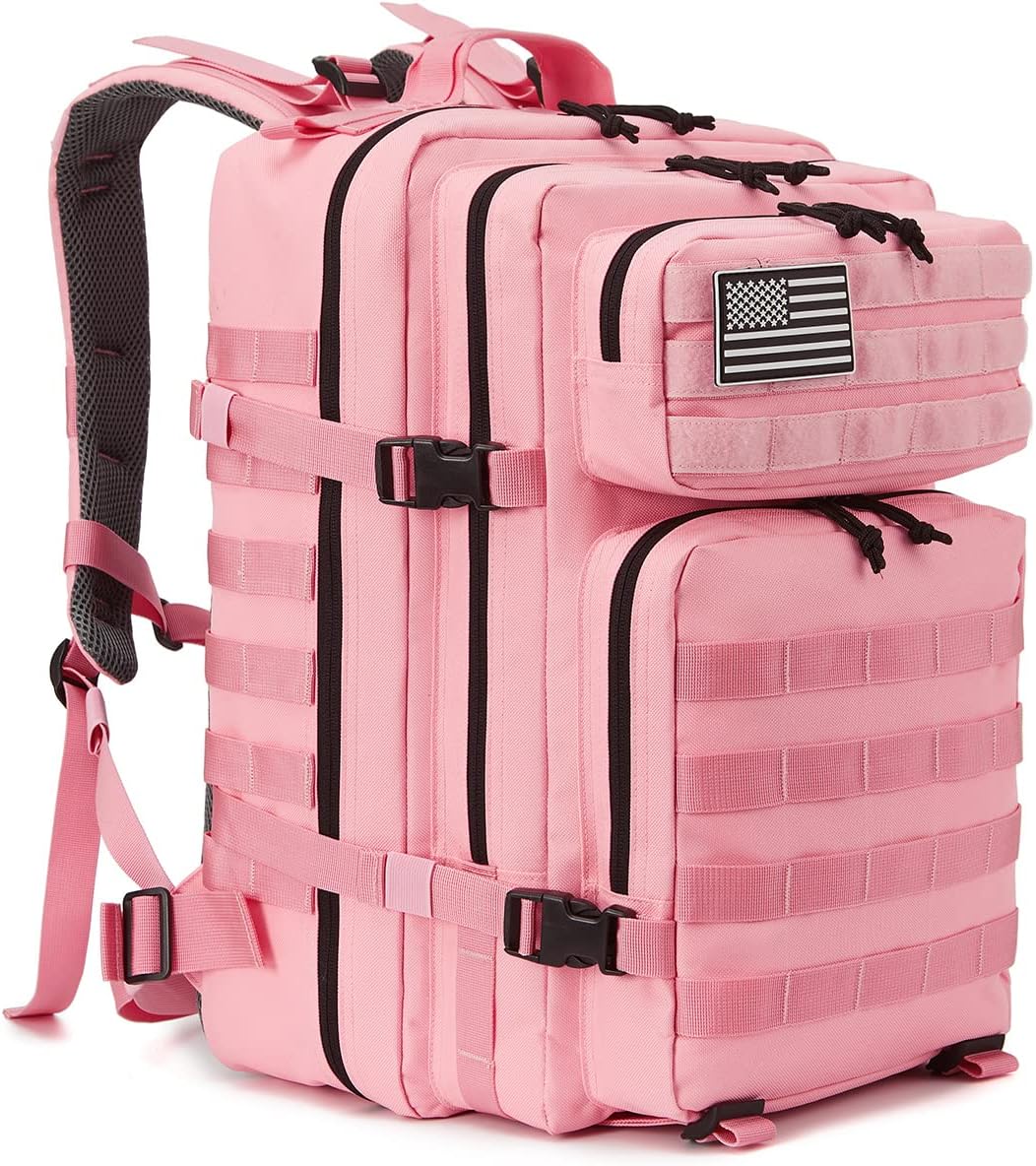QT&QY 45L Military Tactical Backpack for Outdoor Adventures