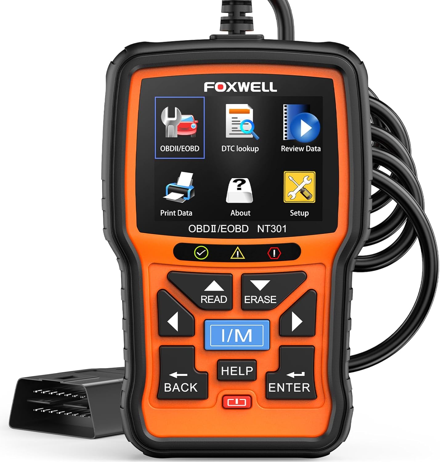 FOXWELL NT301 OBD2 Scanner for Professional Mechanics and DIYers