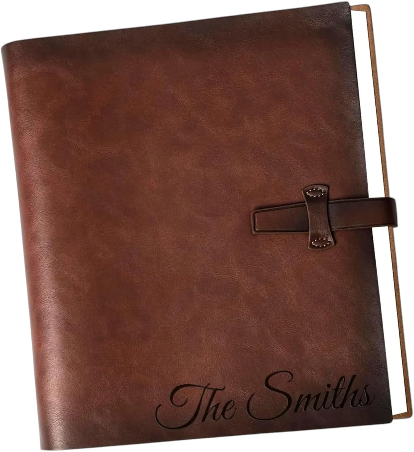 Personalized Genuine Leather Photo Album for Special Occasions