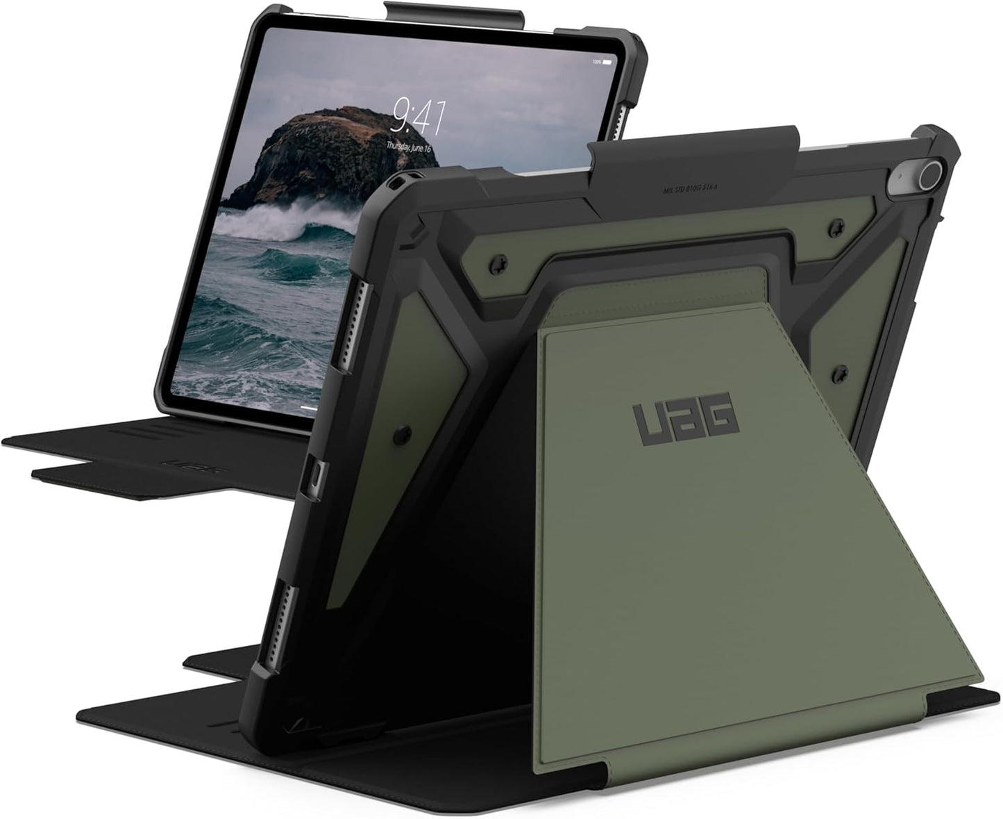 Rugged Multi-Angle Viewing Folio for iPad Air 13in Case