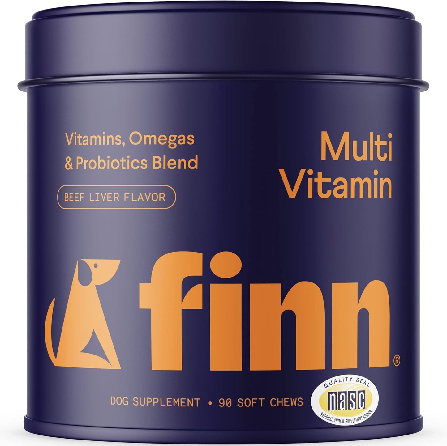 Finn All-in-1 Multivitamin for Dogs - Daily Wellness Chews
