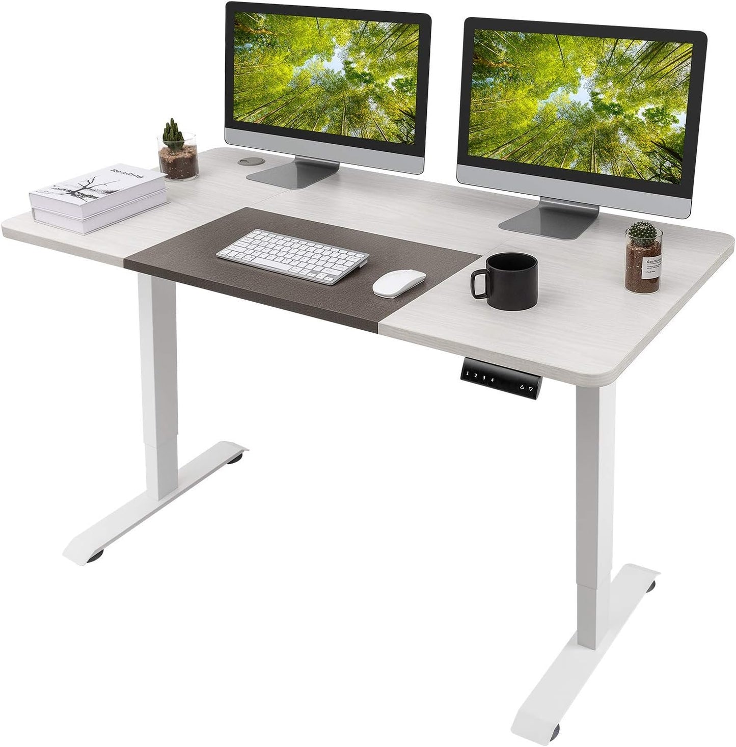 Homall Height Adjustable Electric Standing Desk - Boost Productivity!