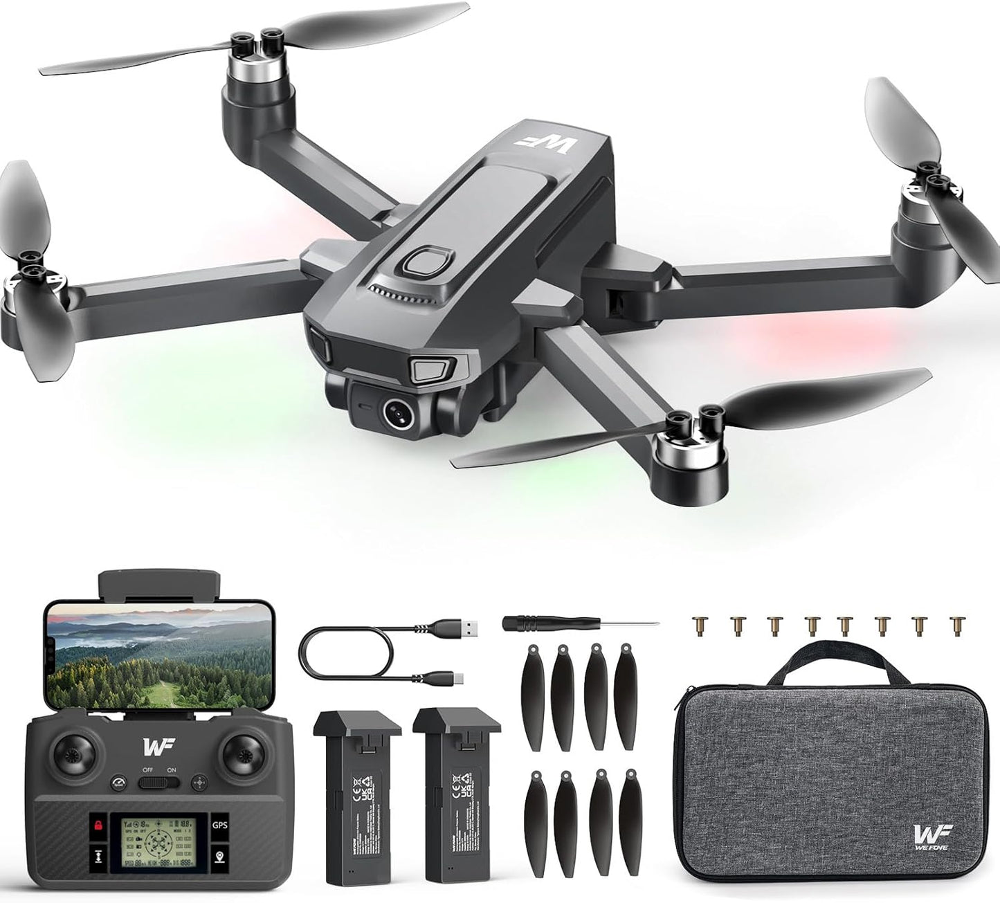 Capture Stunning 4K Footage: WeFone GPS Drone