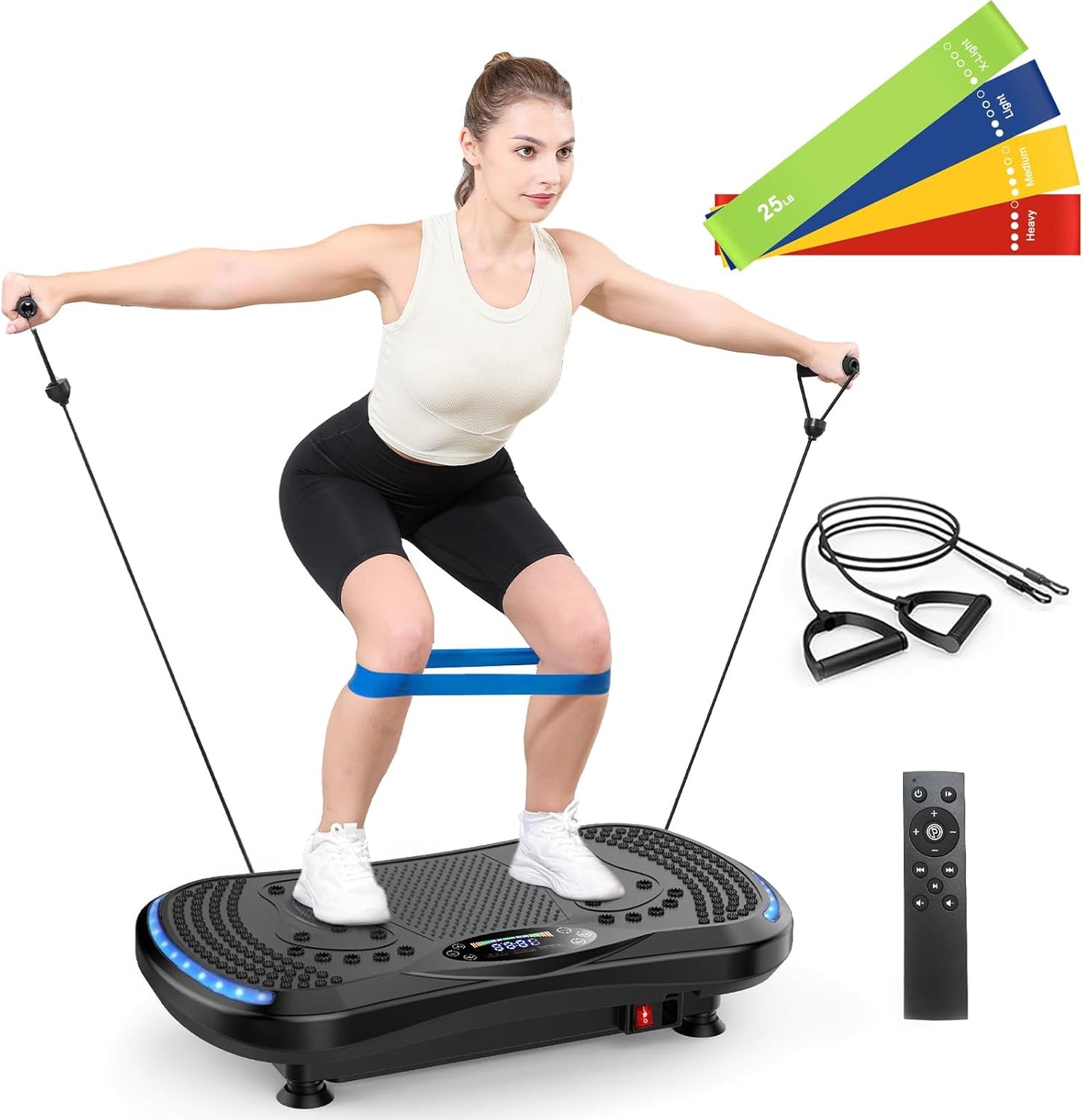 Vibration Plate Exercise Machine for Weight Loss and Wellness