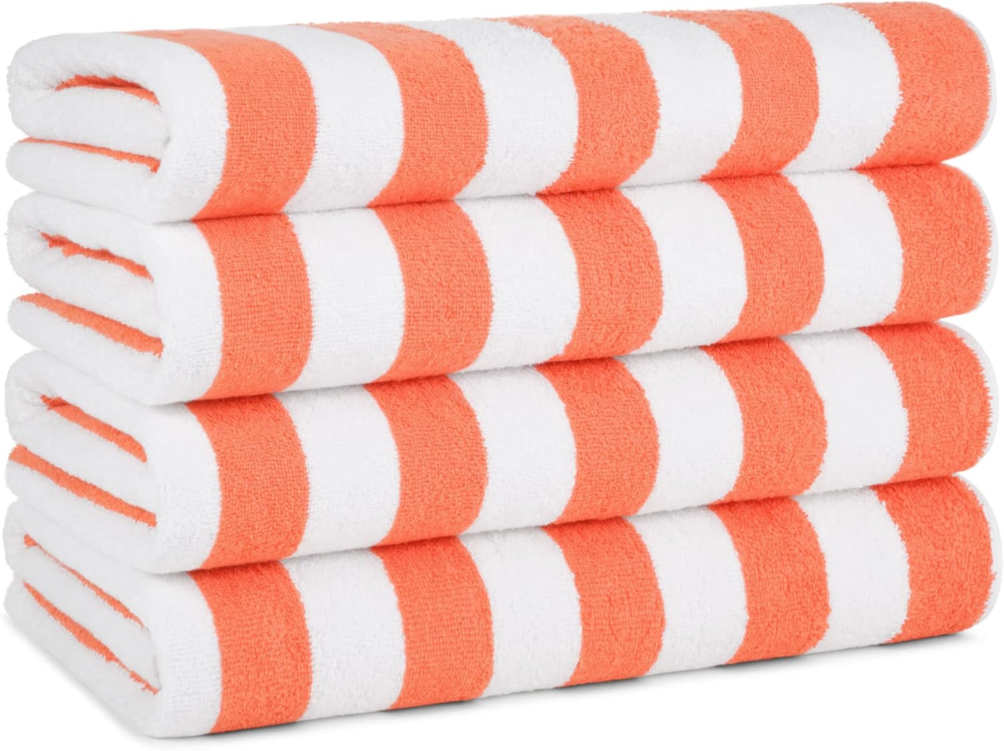 California Cabana Stripe Beach Towels - Pack of 4, Oversized