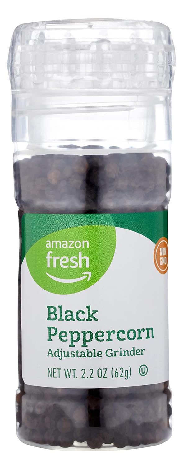 Fresh Black Pepper Grinder - Burst of Flavor!