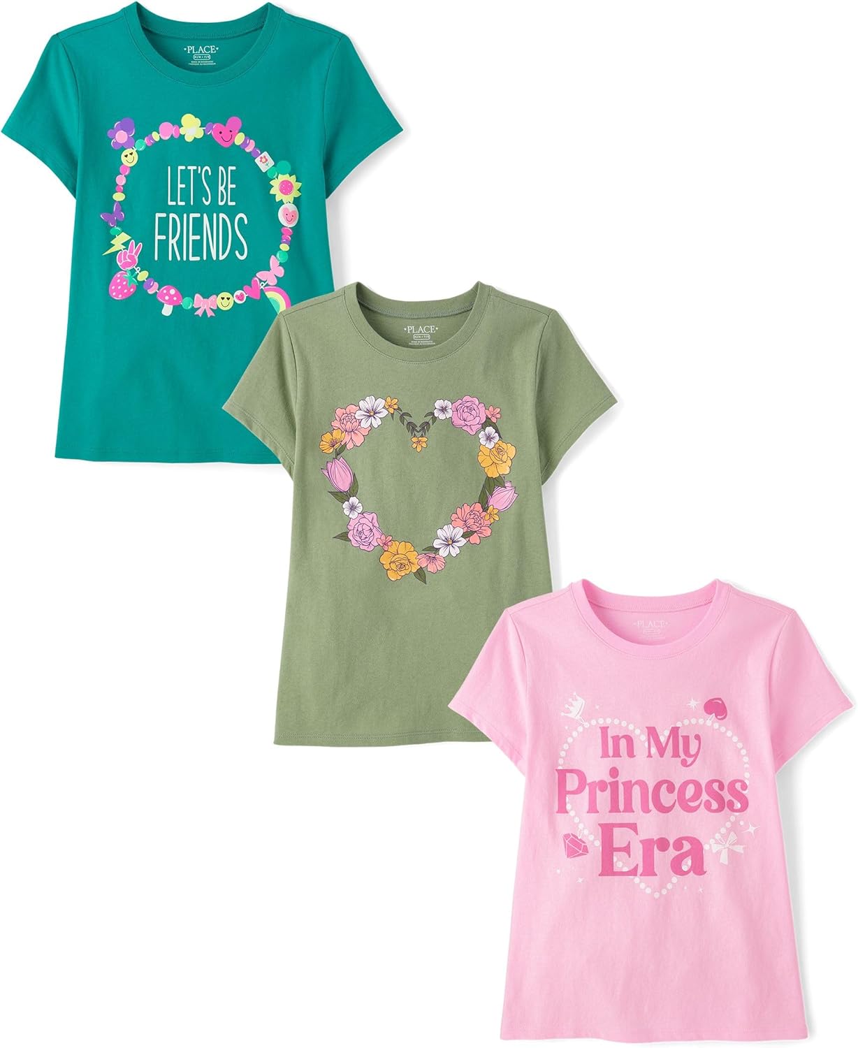 The Children's Place Girls Sports Graphic T-Shirts 3 Pack Review