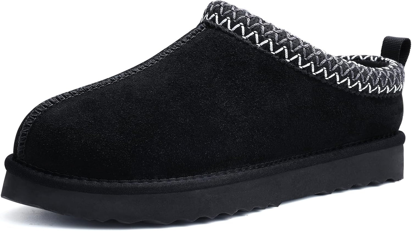 Fuzzy House Slippers for Women - Cozy Suede Winter Footwear