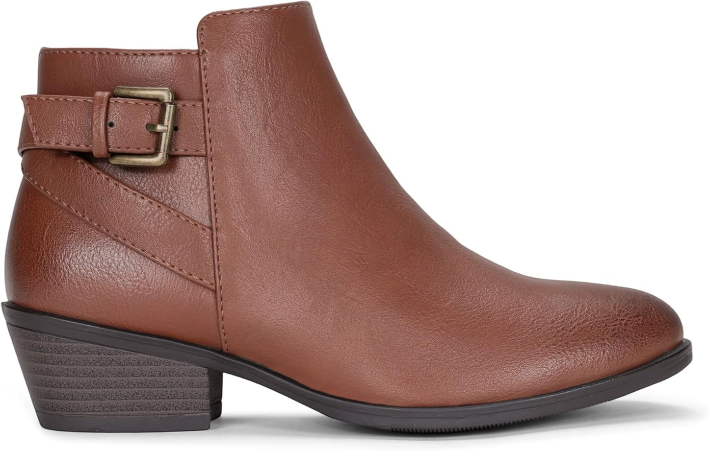 Vepose Women's Short Ankle Boots with Low Heel for Fall Style