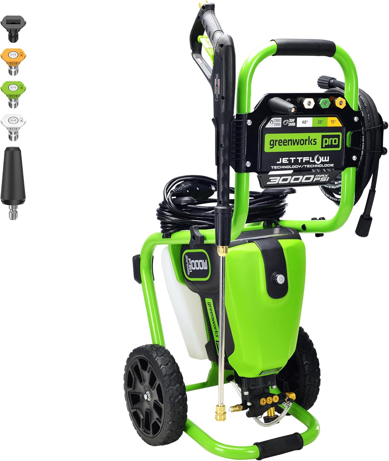 Greenworks Pro Brushless 3000 PSI Electric Pressure Washer Review