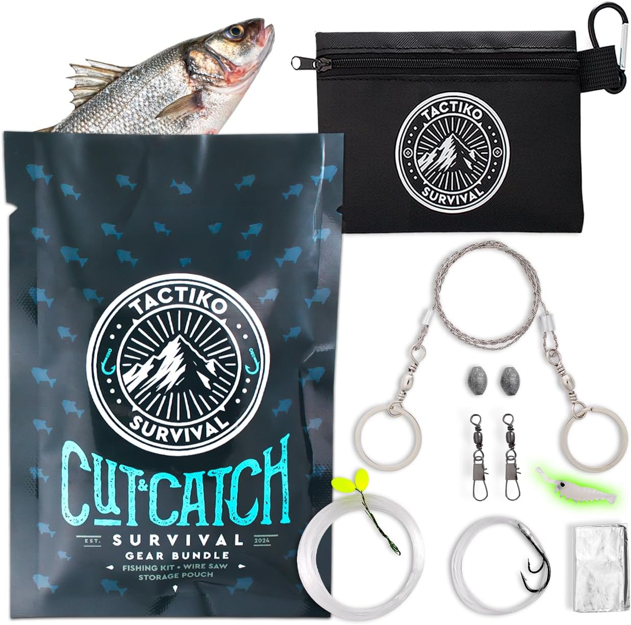 Fishing & Wire Saw Kit - Catch & Cut Anywhere!