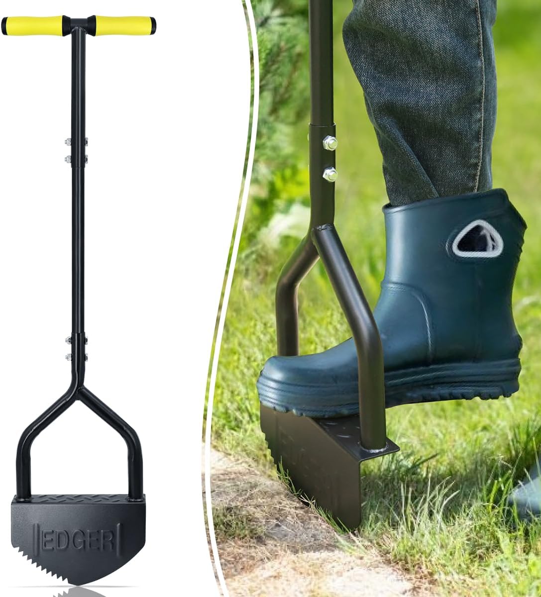 Colwelt Manual Edger Lawn Tool for Perfect Lawn Edges