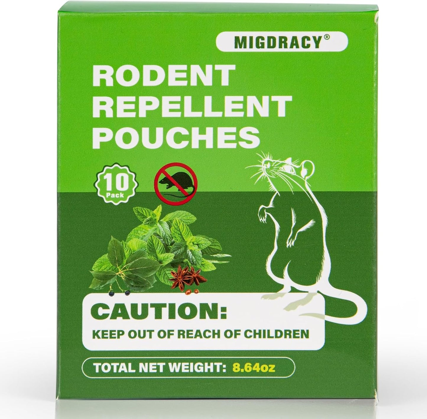 10pc Peppermint Rodent Repellent: Keep Mice Away!