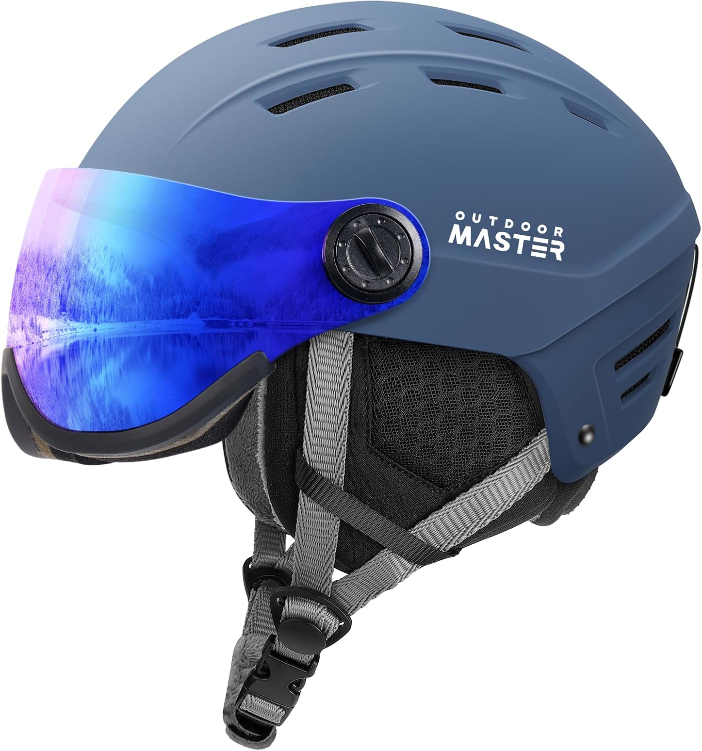 OutdoorMaster 2-in-1 Snowboard Helmet Set!
