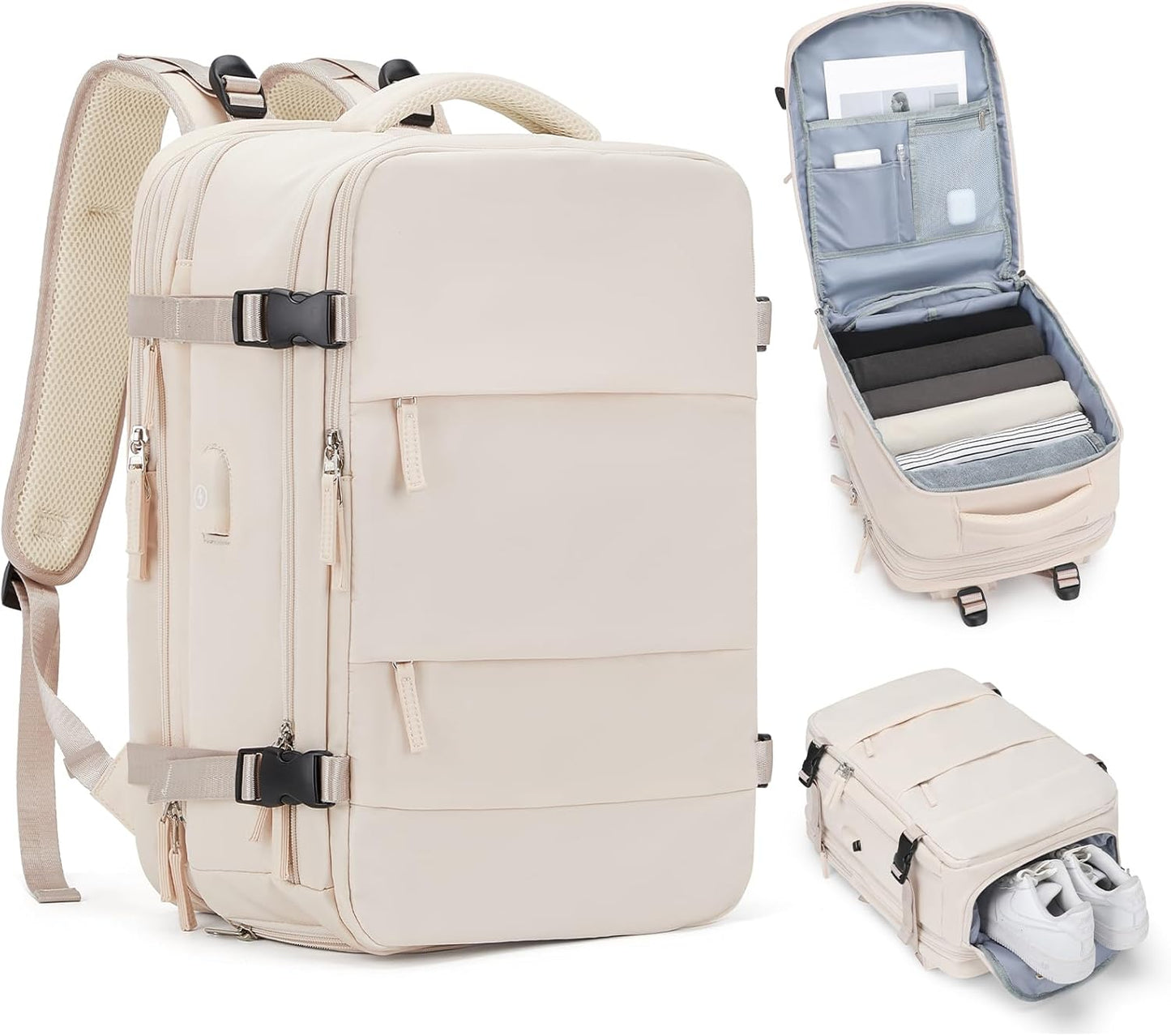 Casual Backpack for Travel and Daily Use - Expandable Design