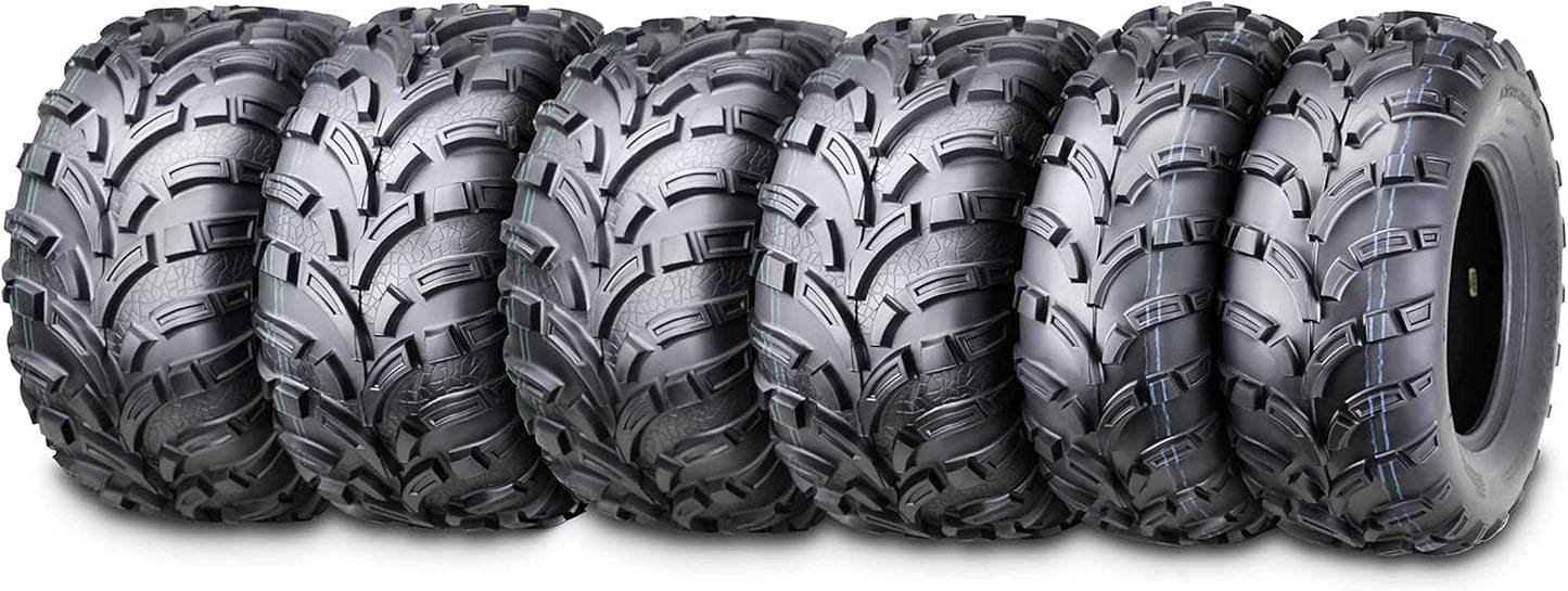 WANDA Set of 6 ATV UTV Tires for Ultimate Off-Road Performance