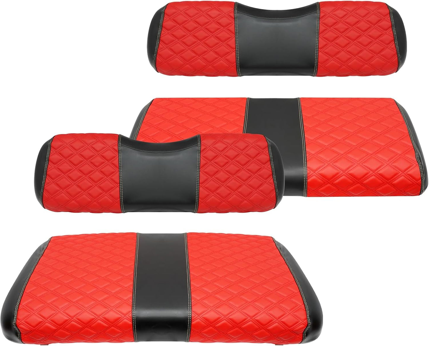 Golf Cart Front and Rear Seat Covers for EZGO TXT 1994-2013