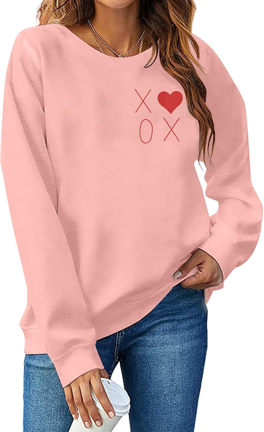 Valentine Love Heart Sweater - SFHFY Women's Top