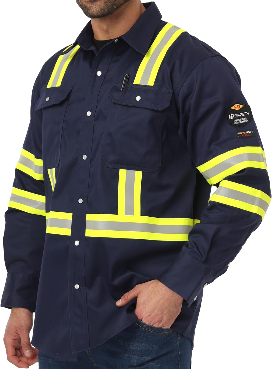JKSafety 7oz FR Shirts for Men Women - Flame Resistant Workwear