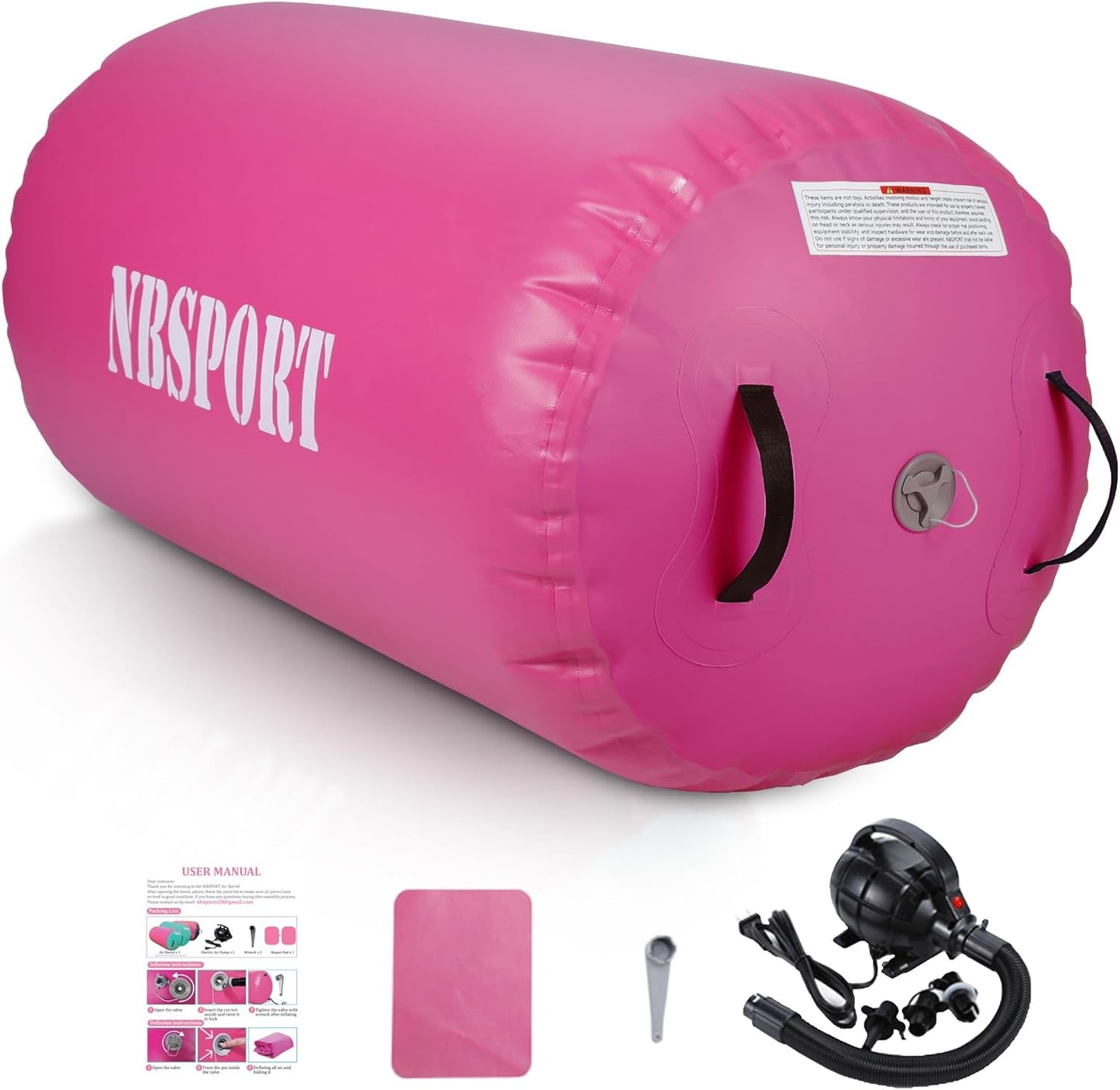 Air Barrel Gymnastics Roller for Safe Training and Fun