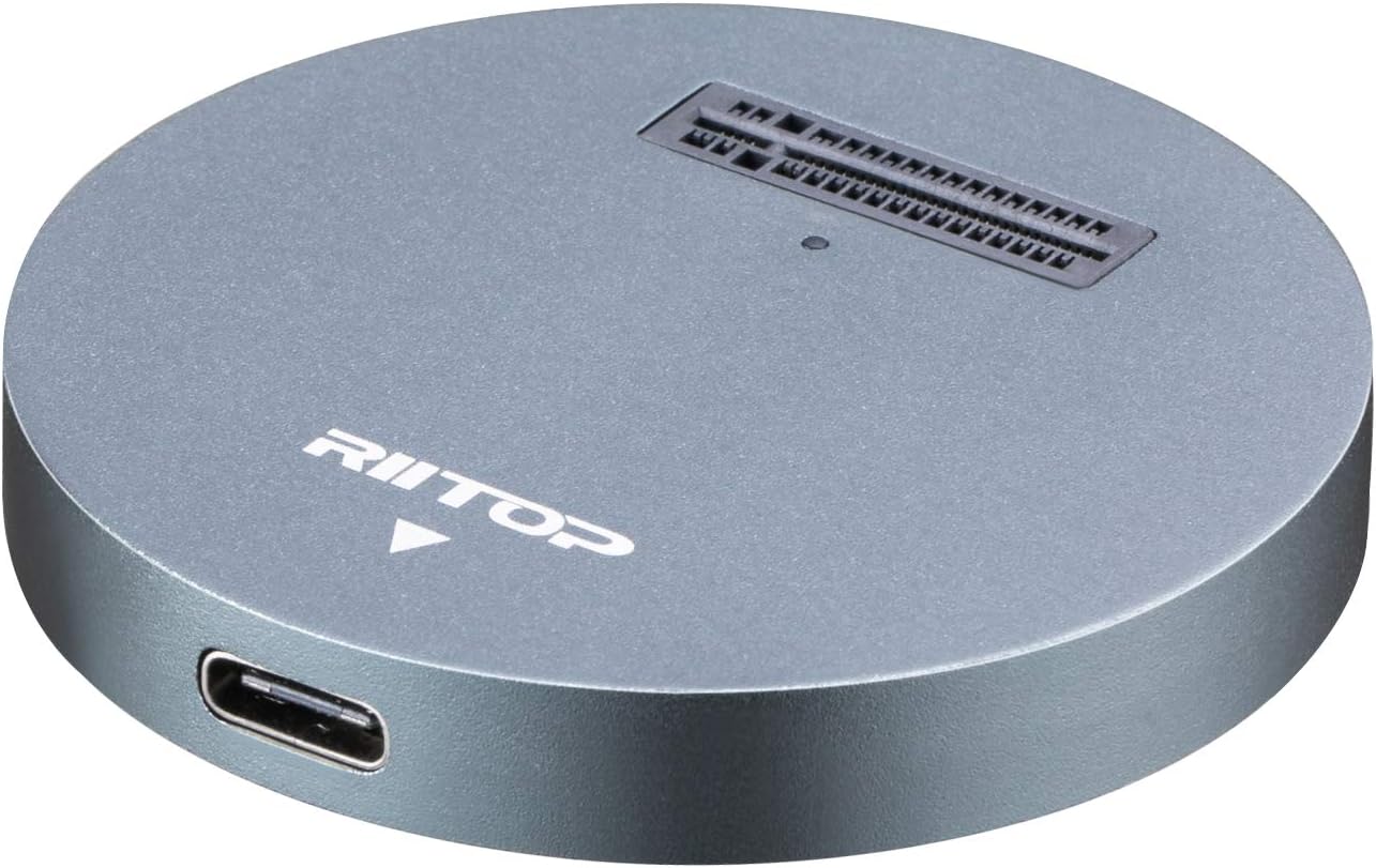 RIITOP NVMe SSD to USB-C Reader - Lightning Fast Transfers!