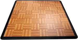 Big Floors Interlocking Lightweight Plastic Dance Floor Kit