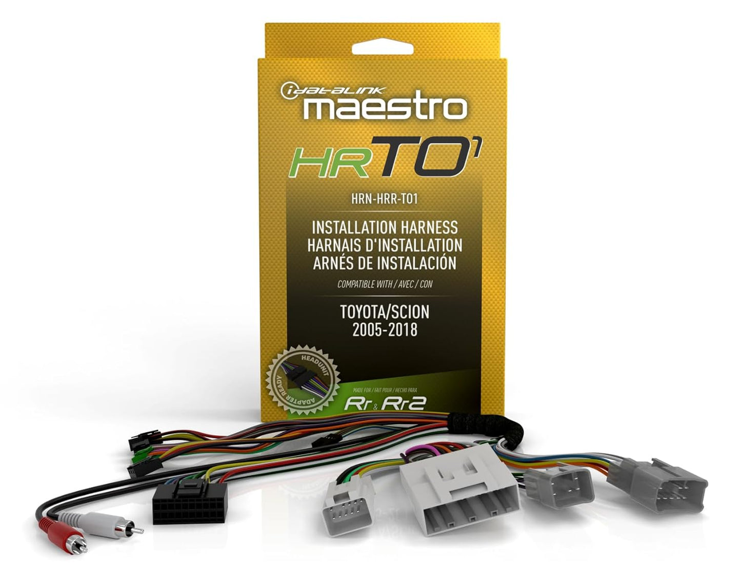 Idatalink Maestro HRN-HRR-TO1 T-Harness for Toyota & Scion