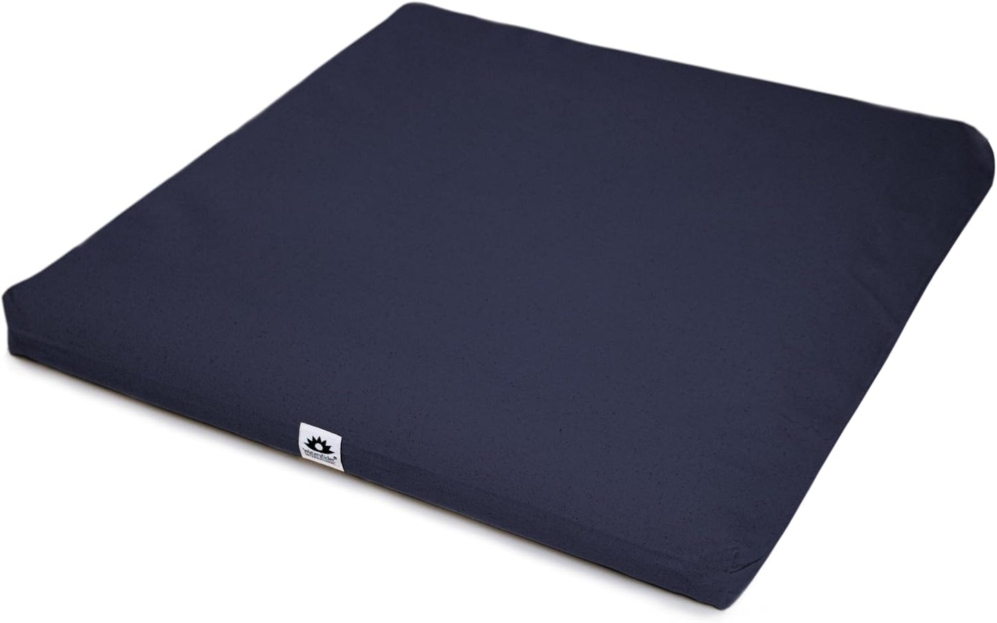 Zabuton Meditation Cushion with Buckwheat Filling for Comfort